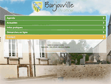 Tablet Screenshot of barjouville.fr